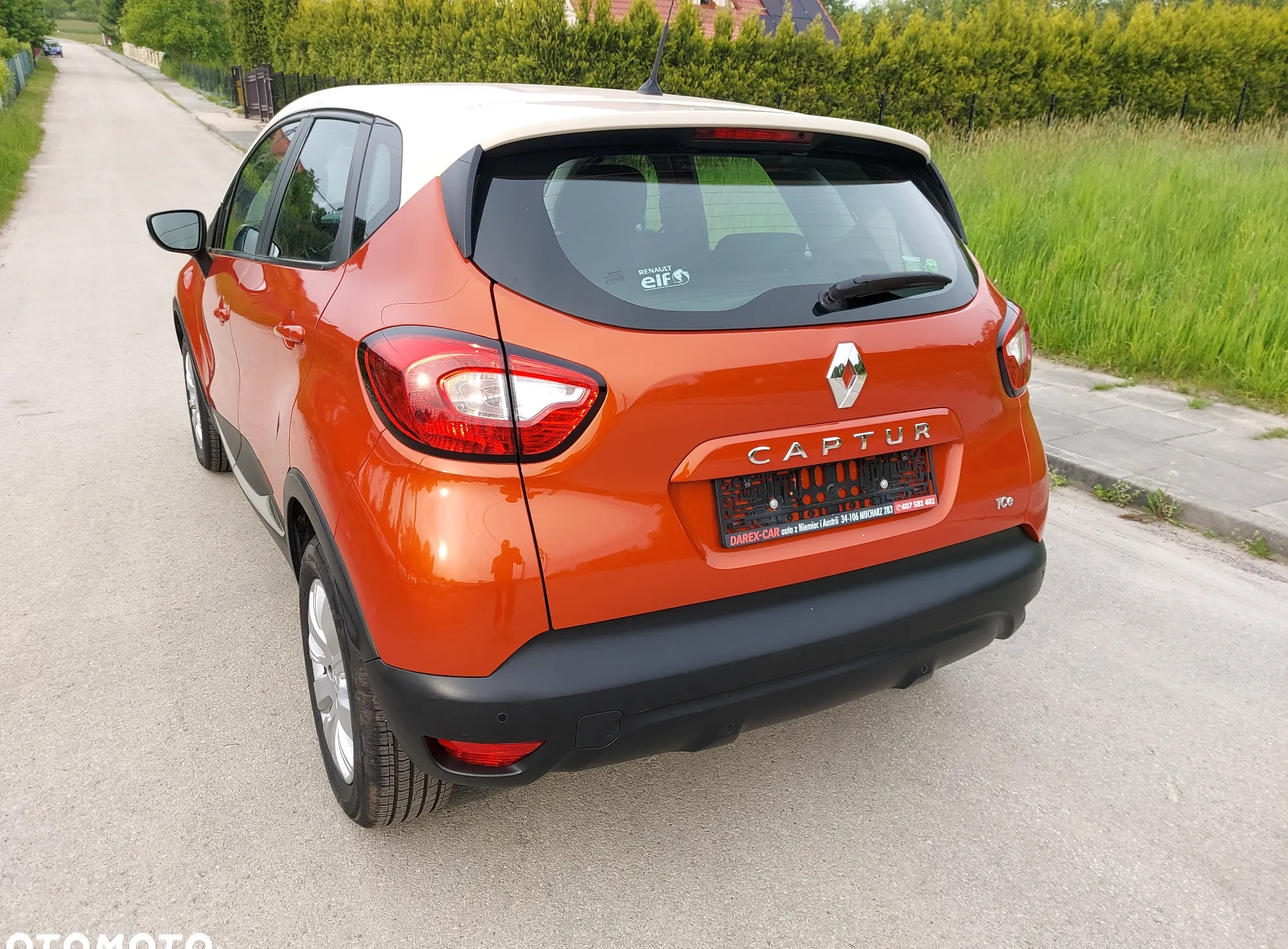 Renault Captur cena 41400 przebieg: 112000, rok produkcji 2014 z Kostrzyn małe 631